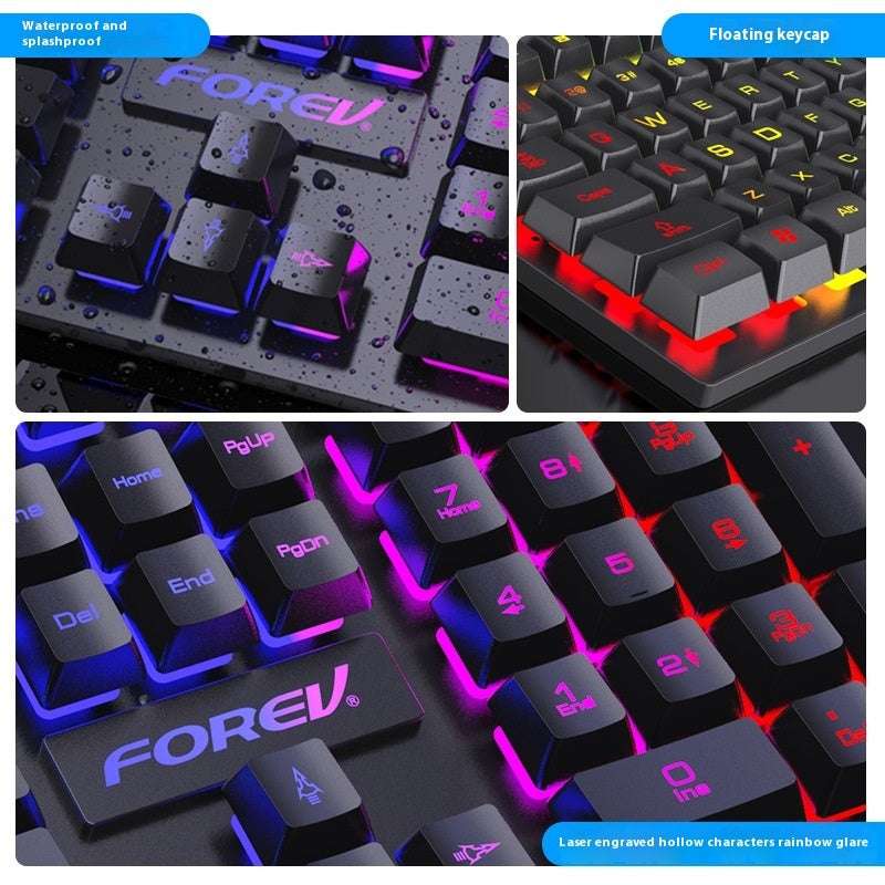 Zynze DuoCore™ – Backlit Gaming Keyboard & Mouse Set for PC Gamers