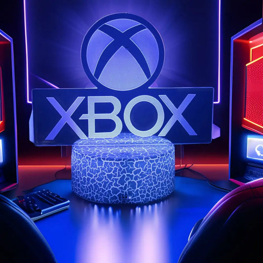 Zynze Neon Gamer Lamp™ – RGB 3D LED Light for Ultimate Setup