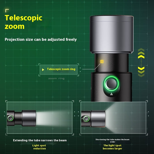 Zynze PhotoBeam™ – Professional Photography Flashlight for Creators & Studio Lighting