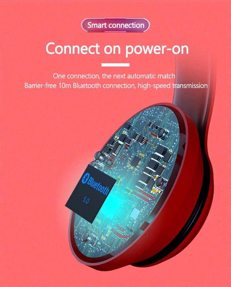 Zynze SoundCore™ – Wireless Bluetooth Headphones with Hi-Fi Noise Cancellation