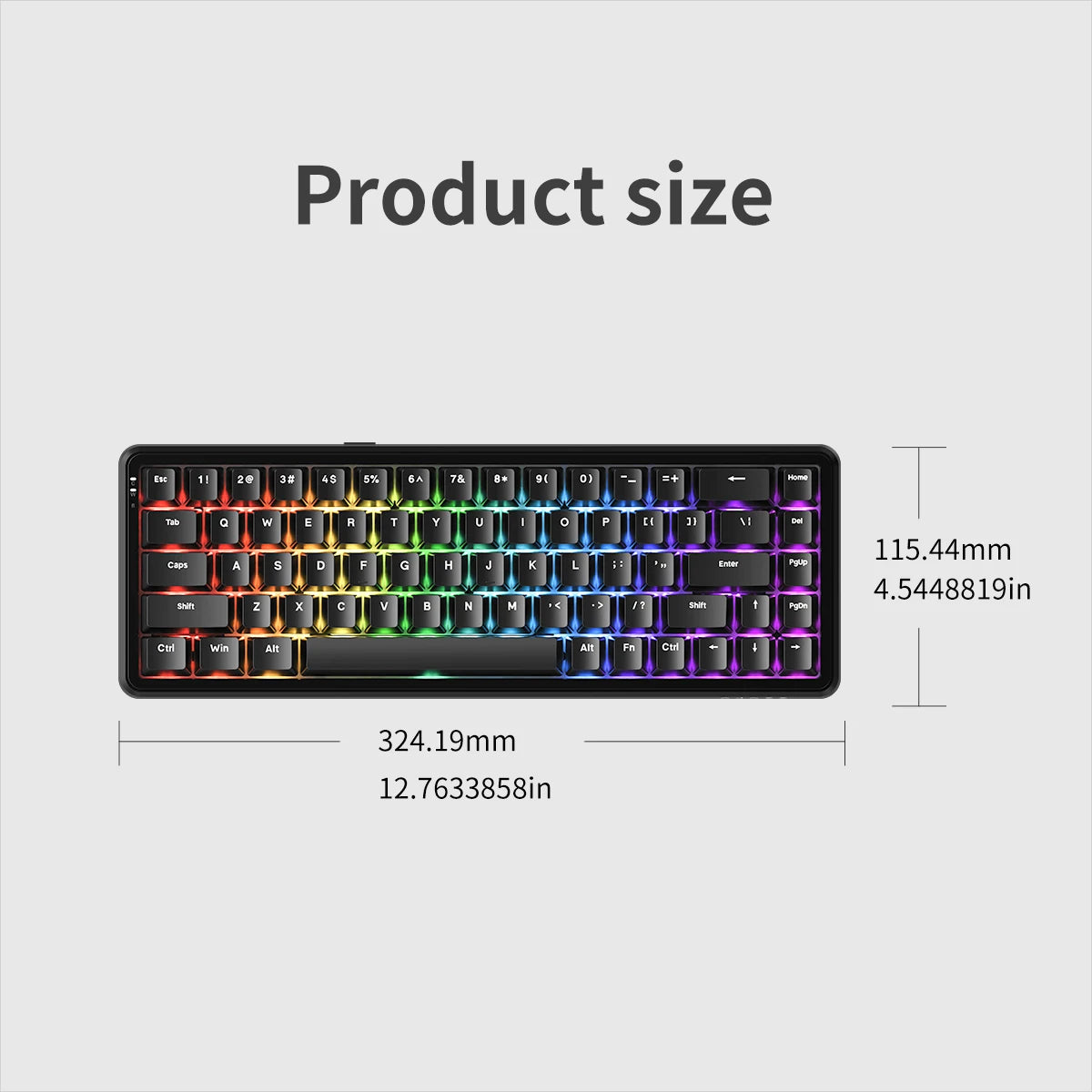 Zynze MagKey™ – AJAZZ AK680 MAX Magnetic Axis E-Sports Gaming Keyboard