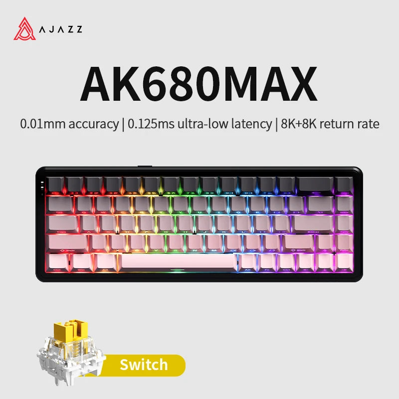 Zynze MagKey™ – AJAZZ AK680 MAX Magnetic Axis E-Sports Gaming Keyboard