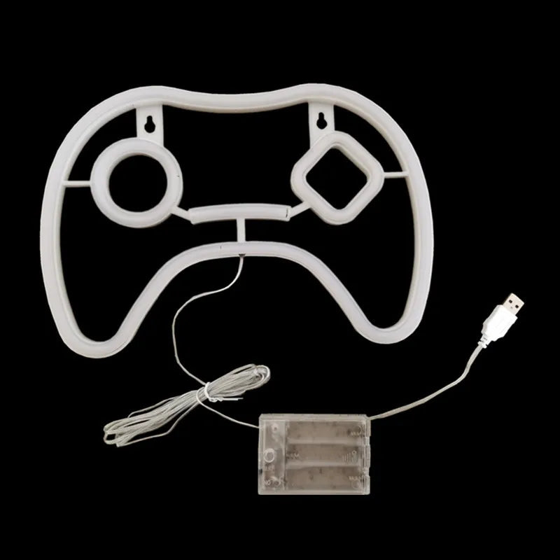 Neonreclames voor slaapkamermuurdecoratie USB-aangedreven schakelaar LED-neonlicht voor gamekamer, woonkamer, tienergamekamerdecoratie