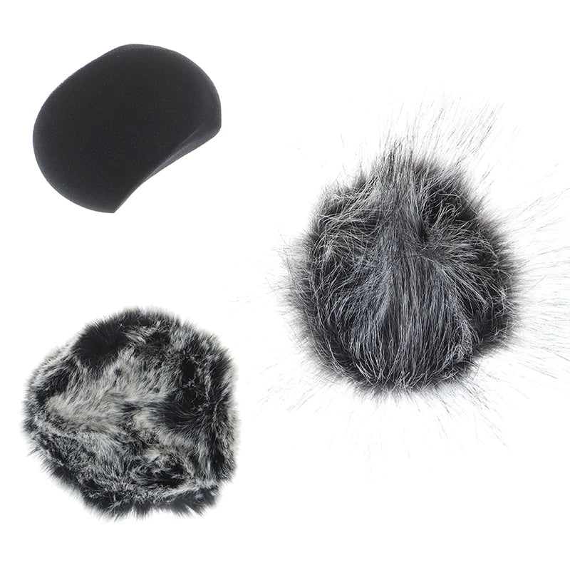 Zynze WindGuard™ – Furry Mic Wind Cover for ZOOM H5/H6 Recorders