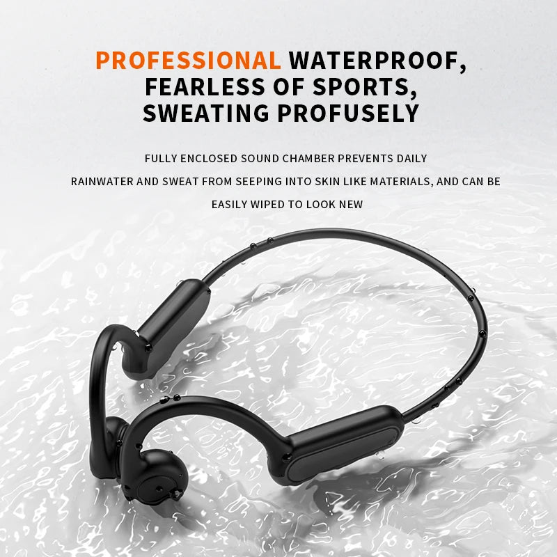 Xiaomi Mijia Real Bone Conduction Sport Hoofdtelefoon Draadloze Oordopjes Bluetooth-Compatibele Headset Handsfree met Microfoon voor Hardlopen