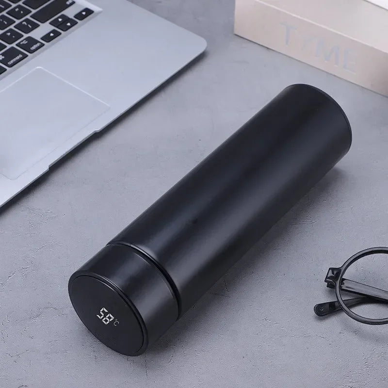 ZYNZE SmartCup™ 500 – Intelligent LED Thermos Bottle (Hot & Cold Insulated Mug)