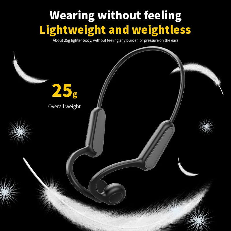 Xiaomi Mijia Real Bone Conduction Sport Hoofdtelefoon Draadloze Oordopjes Bluetooth-Compatibele Headset Handsfree met Microfoon voor Hardlopen