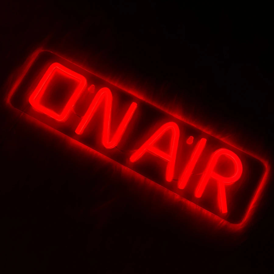 OnAirGlow™ – LED Neon Sign for Streamers & Gamers