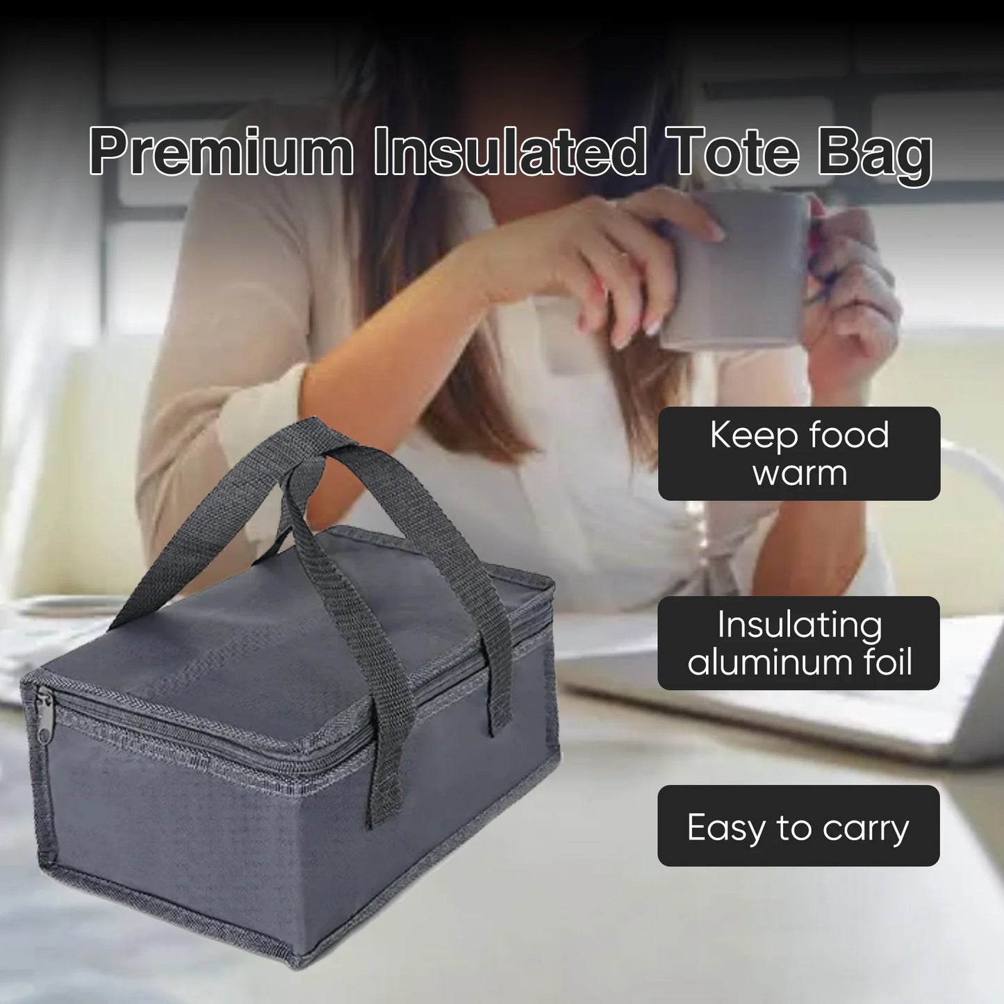 ZYNZE HeatBox™ Duo – 2-in-1 Electric Lunch Box for Car & Home (12V/24V/220V)