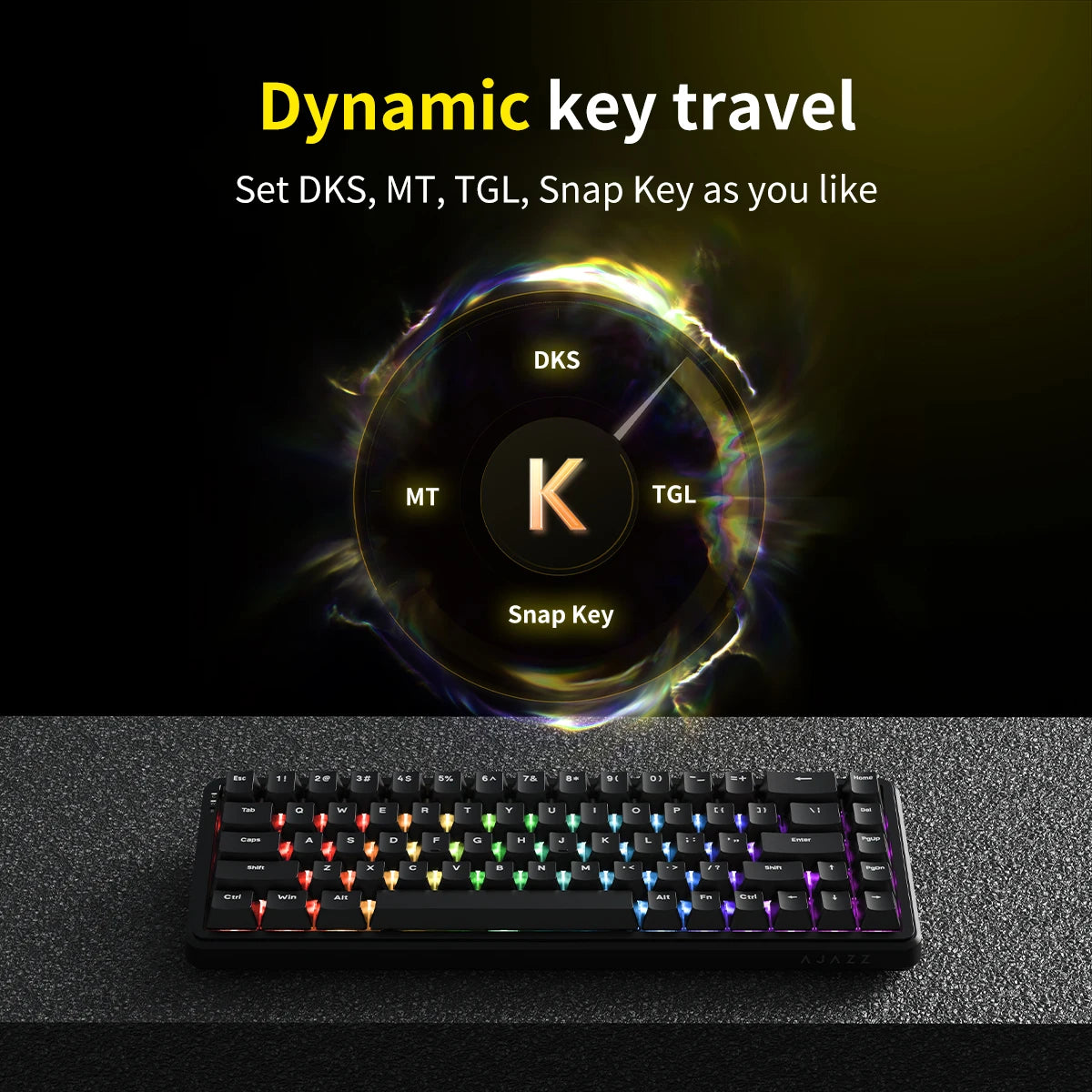 Zynze MagKey™ – AJAZZ AK680 MAX Magnetic Axis E-Sports Gaming Keyboard