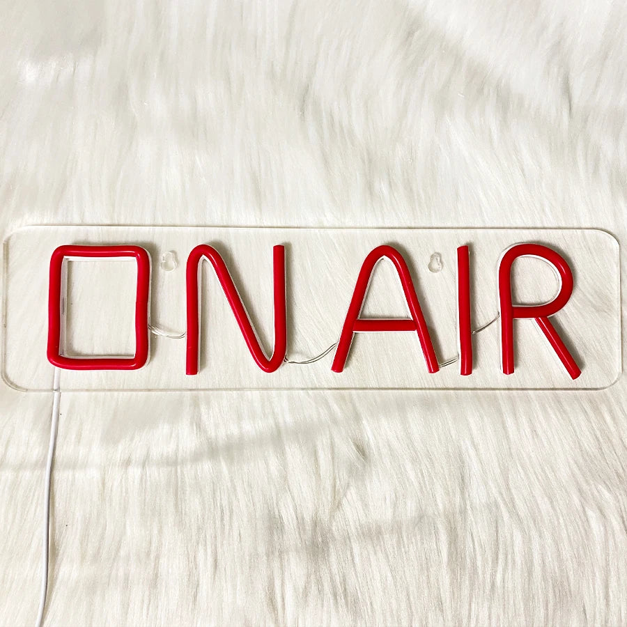 OnAirGlow™ – LED Neon Sign for Streamers & Gamers