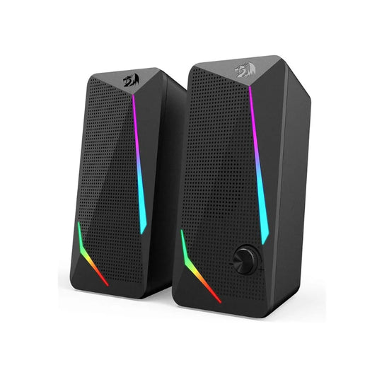 ZYNZE GS510 SoundWave™ – 2.0 Channel RGB Stereo Speakers for PC & Gaming Setup