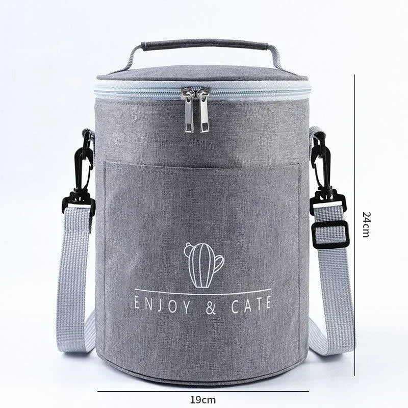 ZYNZE HeatBox™ Pro – 2L USB Electric Lunch Box with Stainless Steel Warmer & Cooler Bag