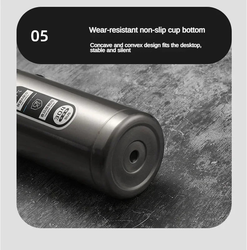 ZYNZE SmartCup™ X – Stainless Steel LED Thermos Bottle (500ML / 1L)