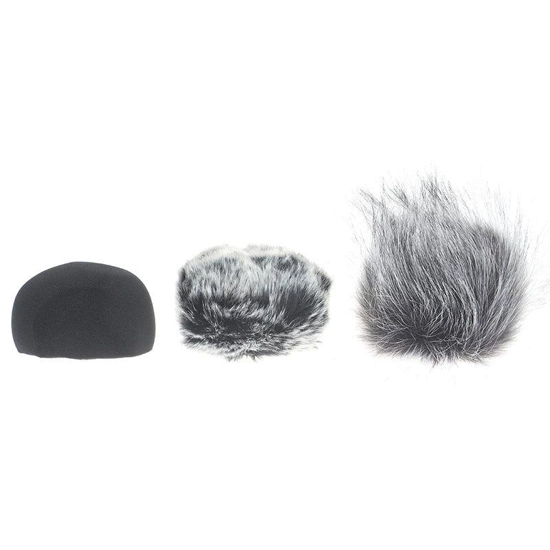 Zynze WindGuard™ – Furry Mic Wind Cover for ZOOM H5/H6 Recorders