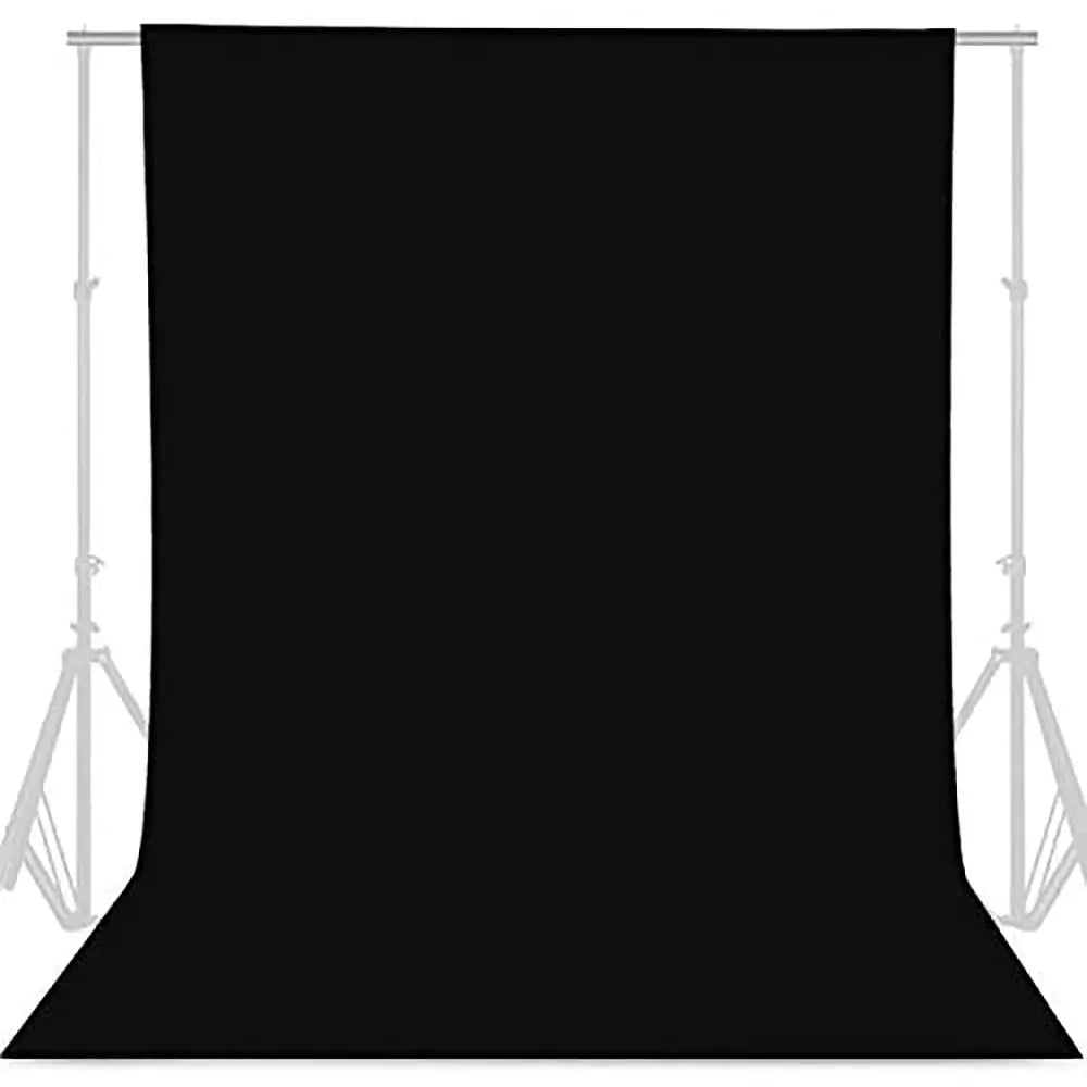 ZYNZE StreamScreen™ – Professional Cotton Backdrop for Photo & Video (Green/White/Black)