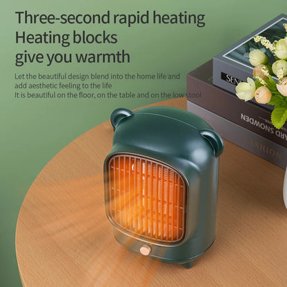 ZYNZE HeatCore™ PTC – Portable Electric Room Heater with Hand & Foot Warming Mode