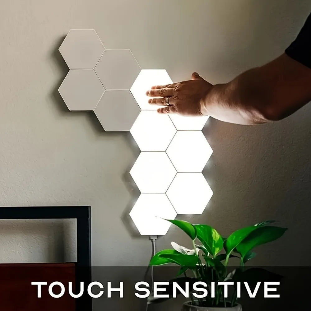 Zynze HexaGlow™ – Touch RGB Modular Light Panels