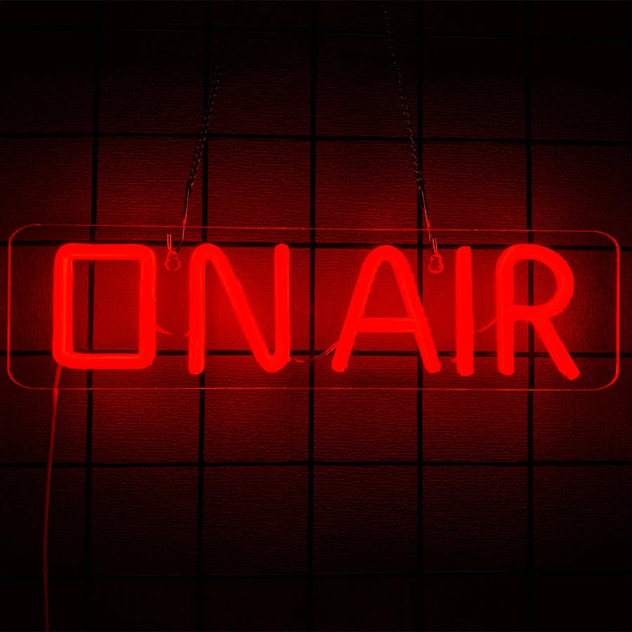 OnAirGlow™ – LED Neon Sign for Streamers & Gamers