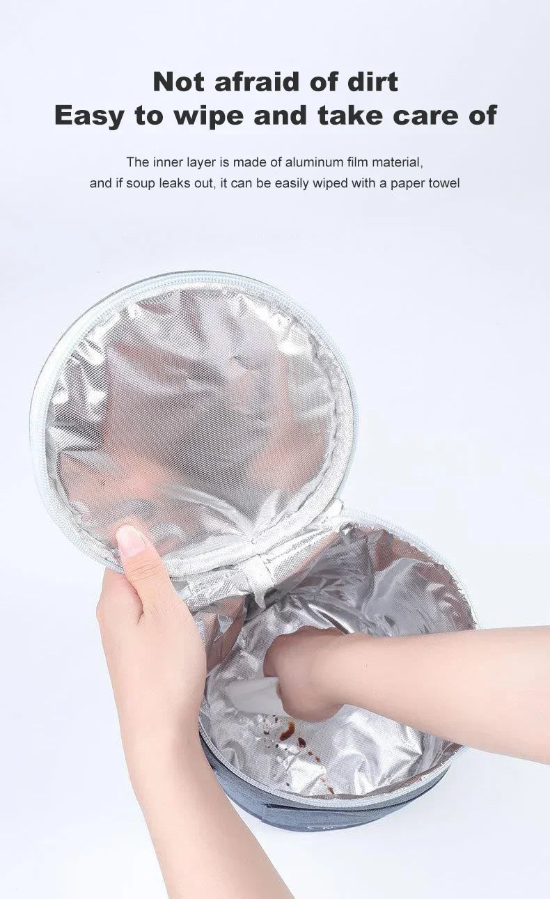 ZYNZE HeatBox™ Pro – 2L USB Electric Lunch Box with Stainless Steel Warmer & Cooler Bag