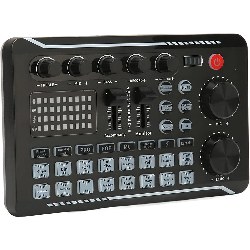 ZYNZE CastBox™ Pro – All-in-One Podcast & Audio Interface for Streaming & Recording