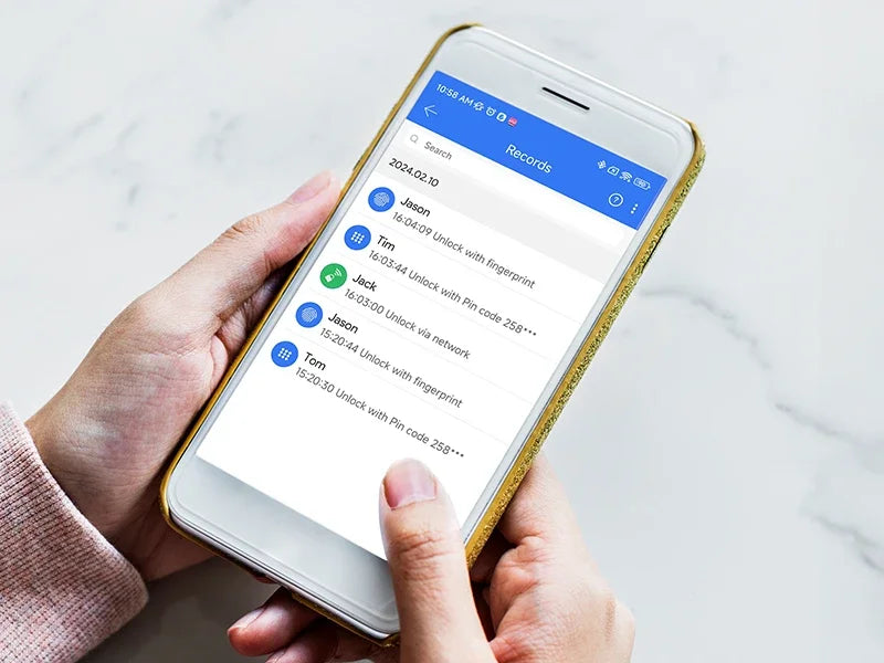 ZYNZE LockPro™ X1 – Smart TTLock Cylinder with App Control & IP67 Waterproof Design