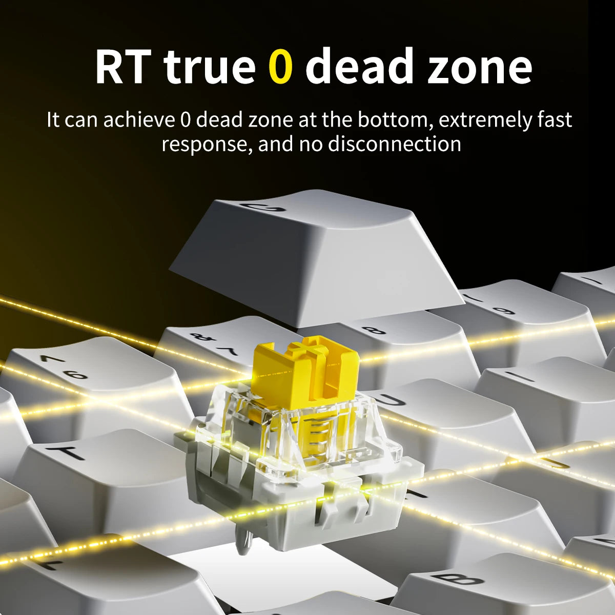 ZYNZE ProMag™ AK680 – Magnetic Switch Gaming Keyboard for E-Sports Precision