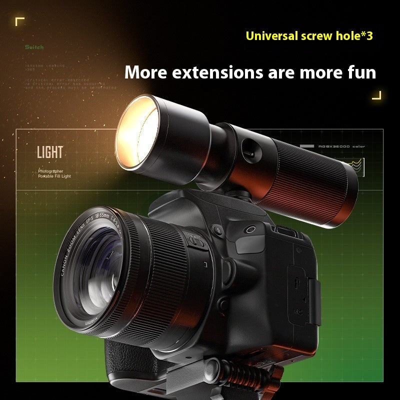 Zynze PhotoBeam™ – Professional Photography Flashlight for Creators & Studio Lighting