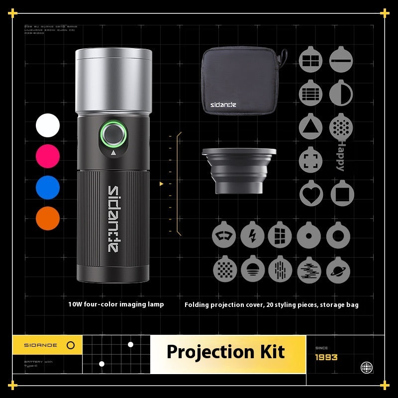 Zynze PhotoBeam™ – Professional Photography Flashlight for Creators & Studio Lighting